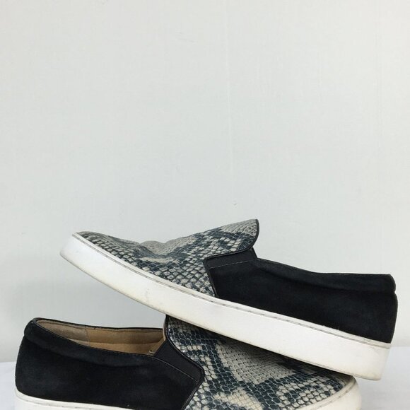 Vionic Women's De Metra Snake Skin Leather Pattern Loafer Slip Ons Size 8 GREAT - Picture 3 of 8